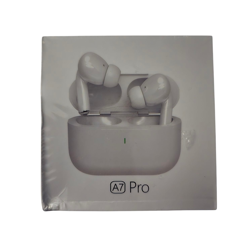White Earbud Headphones
